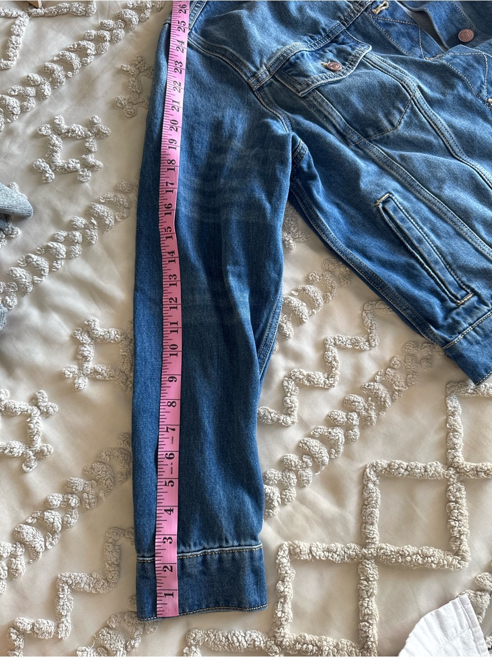 Quince 100% Organic Cotton Denim Jacket XL Indigo Blue - Picture 9 of 10
